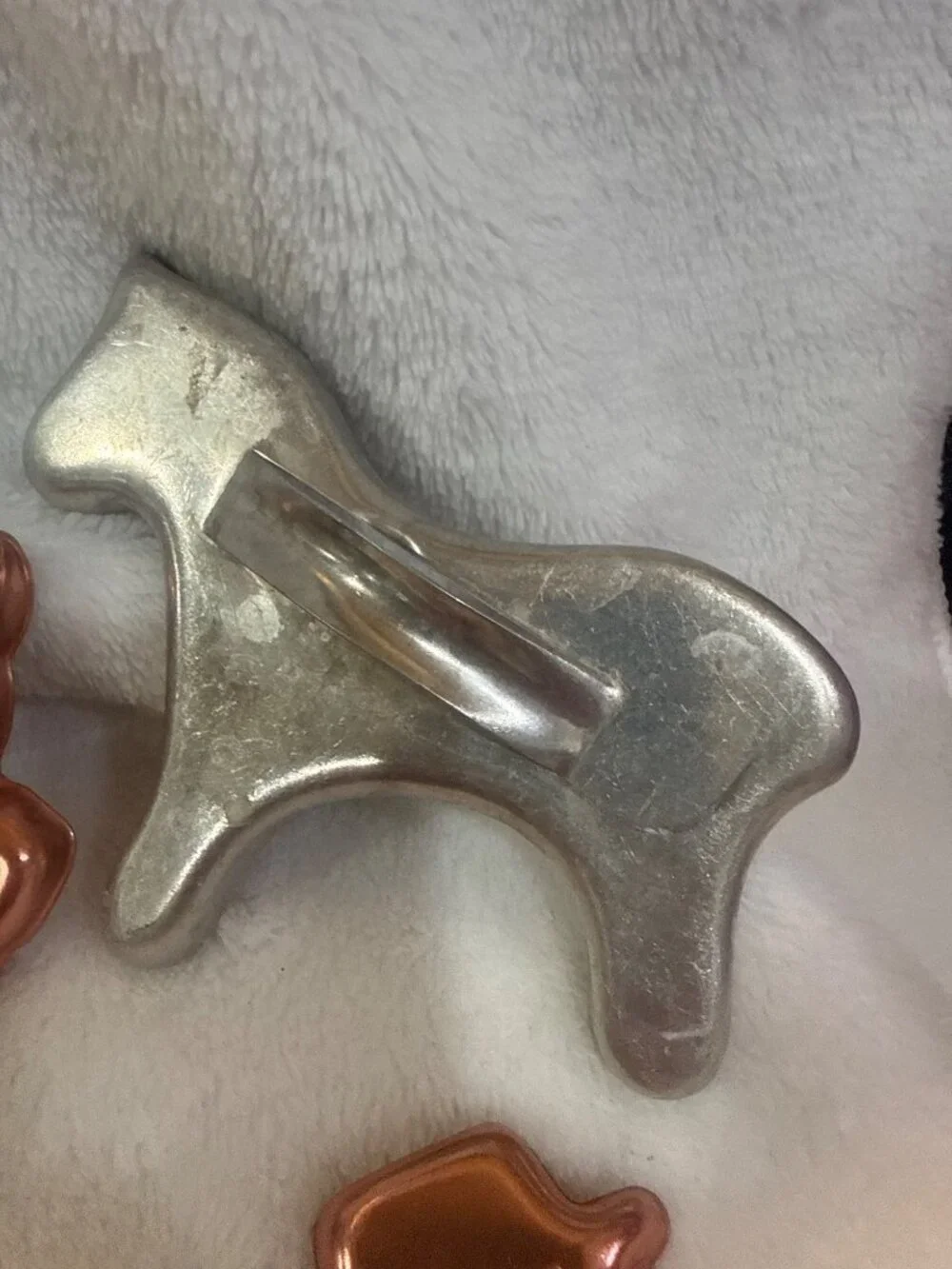 Vintage Copper Seasonal Cookie Cutters, Set of 6